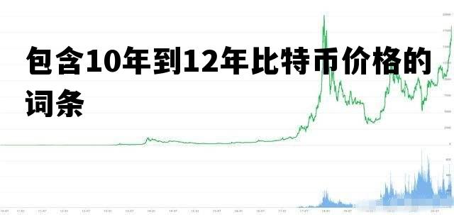 包含10年到12年比特币价格的词条