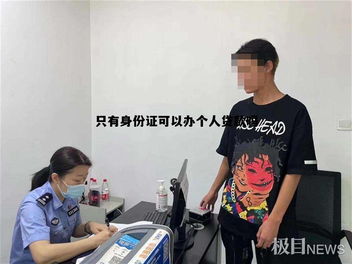 只有身份证可以办个人贷款吗的简单介绍